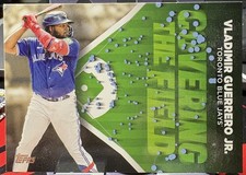 2024 Topps Series 2  Vladimier Guerrero Jr.  Covering The Field CTF-15