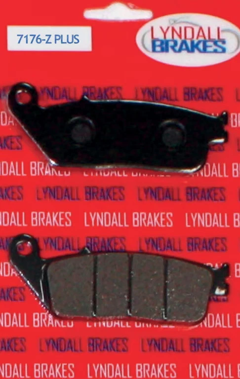 Lyndall Racing Brakes - 7176-ZPLUS - Z-Plus Brake Pads Rear 1720-0141 7176-Z+ - Image 2 of 4