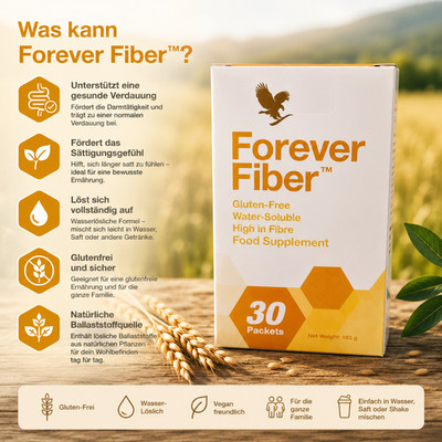 Forever Fiber 30x5g Päckchen Glutenfrei Forever Living