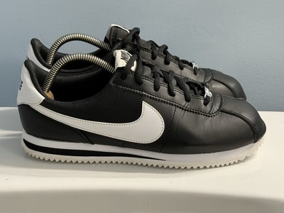 Nike Cortez GS Size 7Y  Shoes Black White Basic Running Classic OG