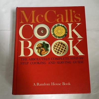 McCall's Cook Book 1963 1st Printing Random House HC Illustrated