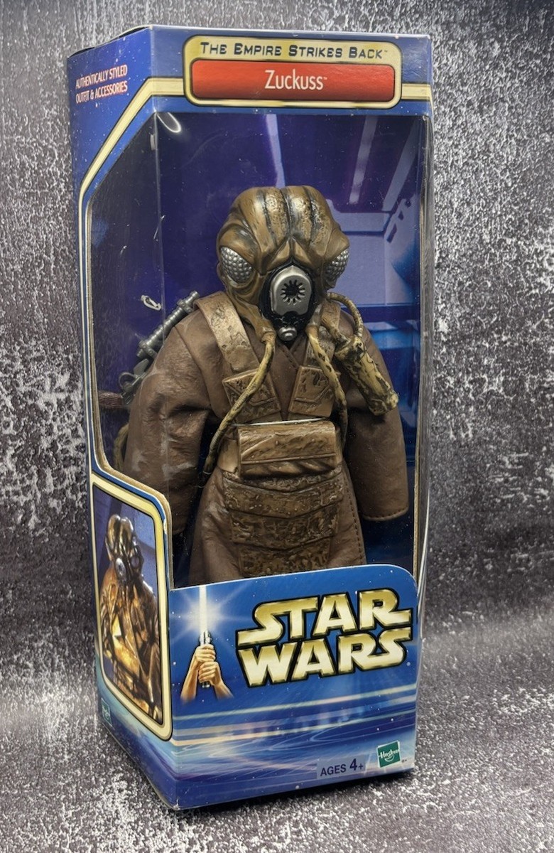 Star Wars The Empire Strikes Back Hasbro 2002 Zuckuss Figure NEW