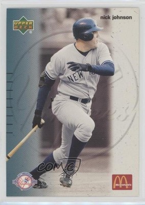 2003 Upper Deck McDonald's New York Yankees Restaurant Nick Johnson #8 3c7