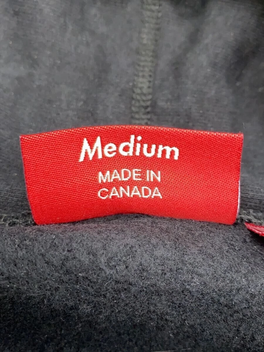 Supreme Felpa con Cappuccio M Cotone BLK