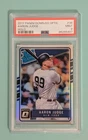 2017 Donruss Optic - Aaron Judge RC Rated Rookie Holo PSA 9 MINT - YANKEES MVP