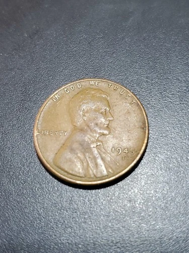1945-D 1C RD Lincoln Cent Vg