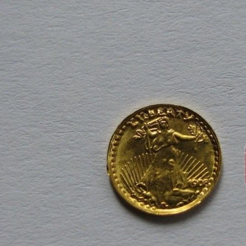 German States Kingdom PRUSSIA Miniature Coin Liberty Gold Commemorative Pioneer