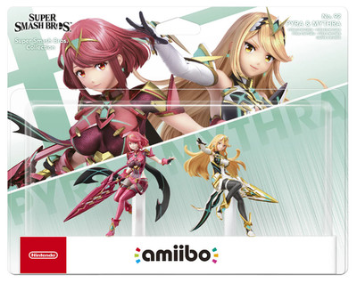 Pyra & Mythra Amiibo 2-Pack - Super Smash Bros Ultimate - Switch - New/Sealed