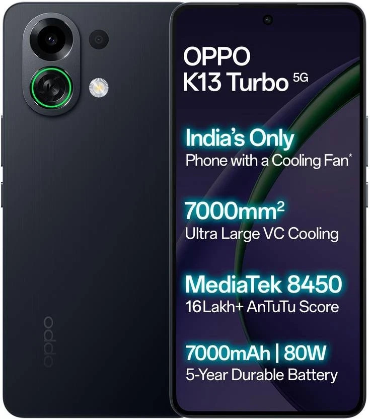 OPPO K13 Turbo 5G (Purple 128GB 8GB RAM)Dimensity 8450 Proc“NO