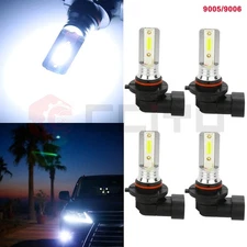 4x9005 9006 LED headlight Bulbs Kit 6000K white 35W Daytime Driving Lamp