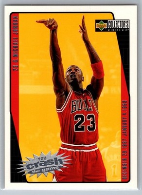 1997-98 Upper Deck Collector's Choice - You Crash the Game Michael Jordan...