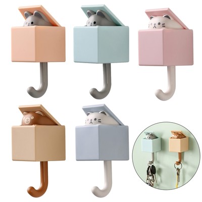 Haken Kreative Katzenhaken 10.5*5cm/4.13*1.97inch Katze Schlüsselhaken