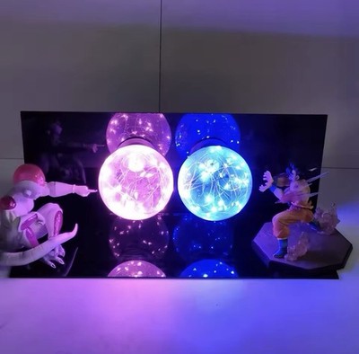 Dragon Ball Z Freezer Vs Goku Kamehameha Ultimative Deko LED Nachtlicht