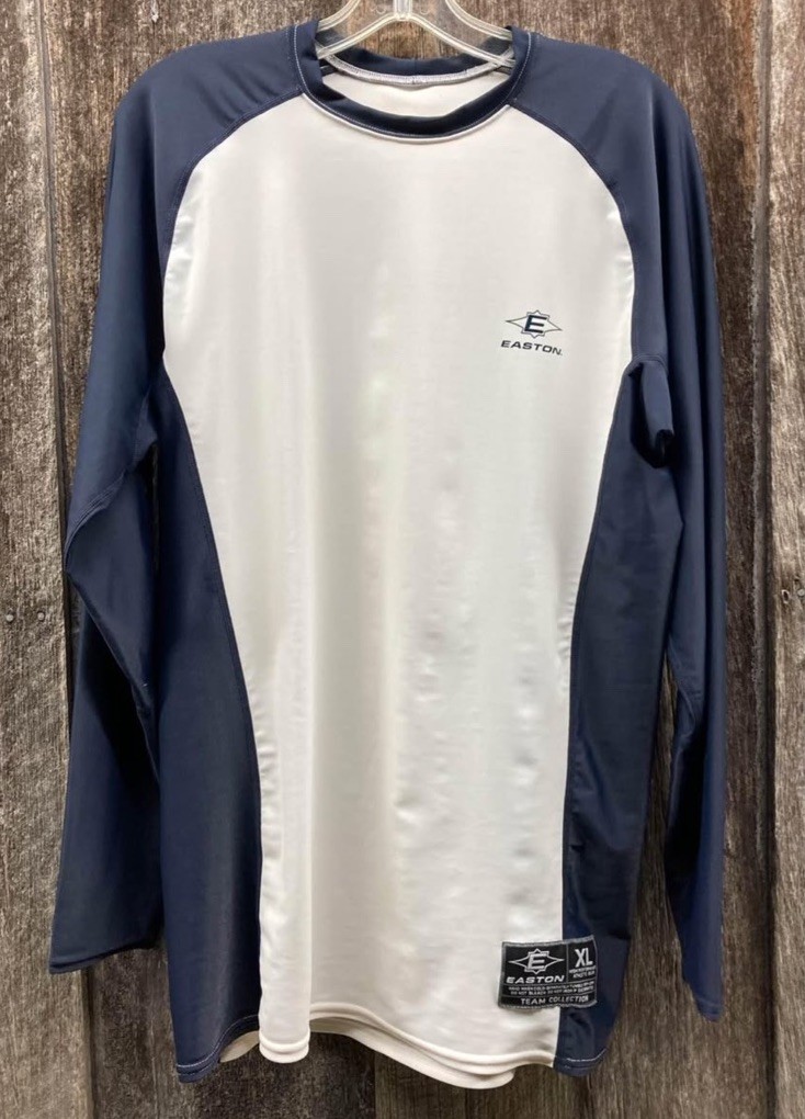 Easton High Performance Athletic Gear Men’s Xl Long Sleeve Base Layer Shirt