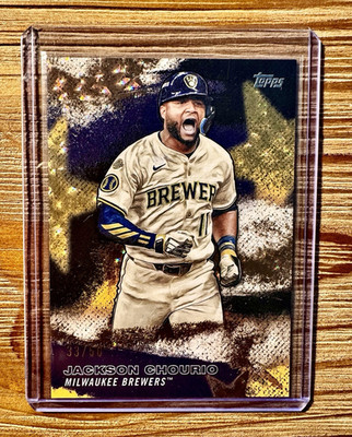 Topps 2026 Stars of MLB Jackson Chourio ⭐️GOLD⭐️ SMLB-45 # /50