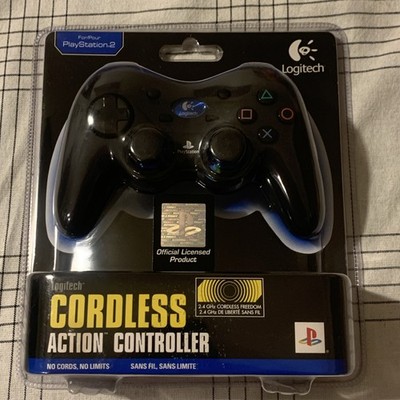 LOGITECH Cordless Action Controller PLAYSTATION 2 PS2 BRAND NEW IN PACKAGE
