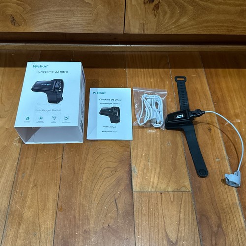 Wellue Checkme O2 Max Smart Wrist Pulse Ox W/ Bluetooth & App/PC Report ...