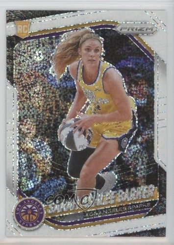Sarah Ashlee Barker [White Sparkle] #31 2025 Panini Prizm WNBA card