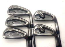 Titleist T300 Iron Set 6-PW True Temper AMT S300 Stiff Steel Shafts RH *Good*