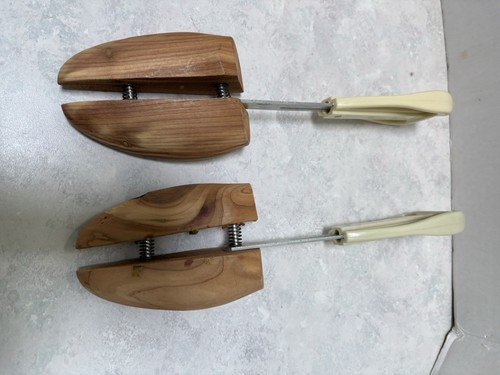 Vntg Palm Tree Ladies Adj Shoe Stretchers, Keepers by Rochester Shoe Tree Co.