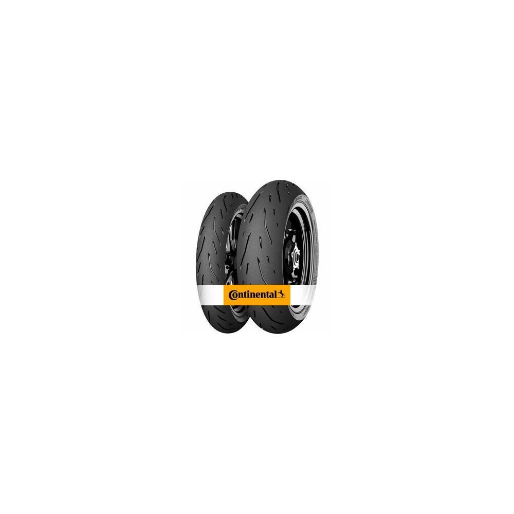 Pneu Continental SportAttack 5 180/55 ZR17 adhérence maximale sur sol mouillé