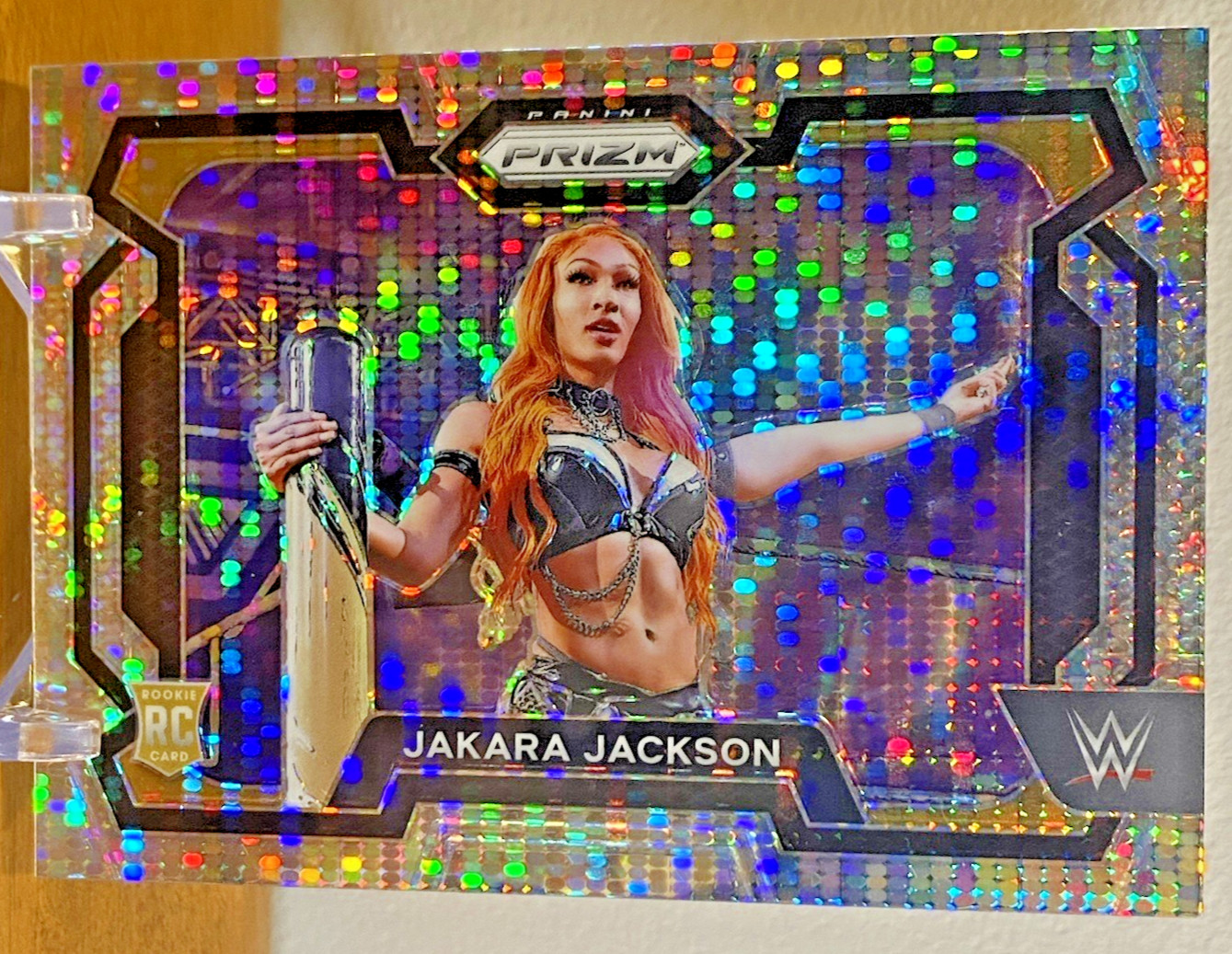 Jakara Jackson, 2024 Panini Prizm WWE Rookie Pulsar Prizm #/499