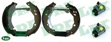 LPR OEK617 Bremsbackensatz 4 Bremsbacken Trommelbremse für Citroen für Peugeot 
