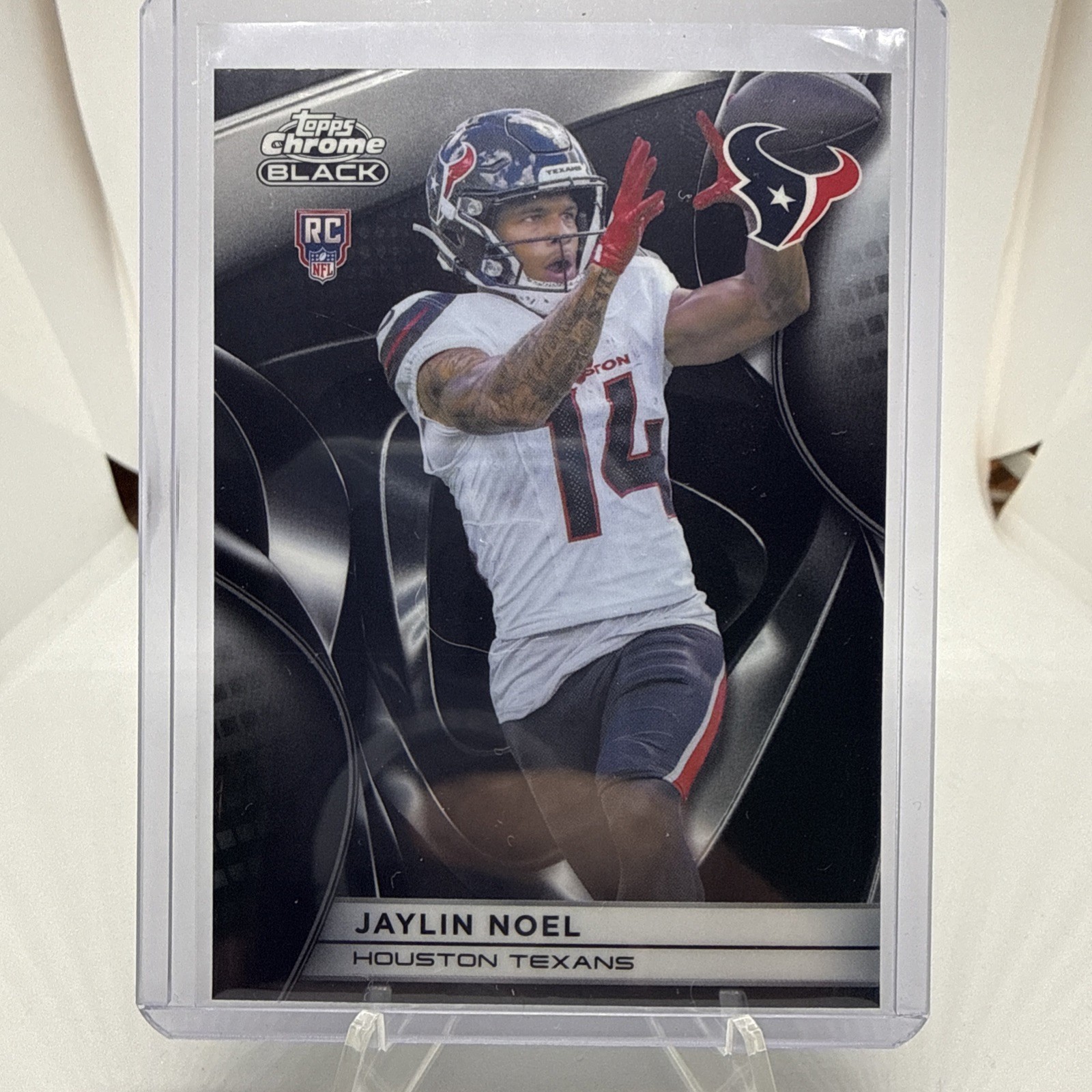 2025 Topps Chrome Black Football - Jaylin Noel # 119 RC