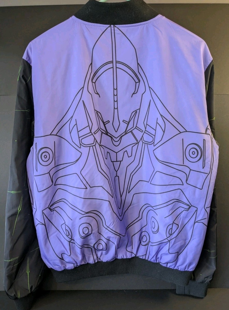 Atsuko Neon Genesis Evangelion Unit 01 Jacket Mens M Anime Bomber