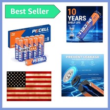 LR03 Alkaline AAA Batteries 12 Count  10- Shelf Life for Everyday Devices