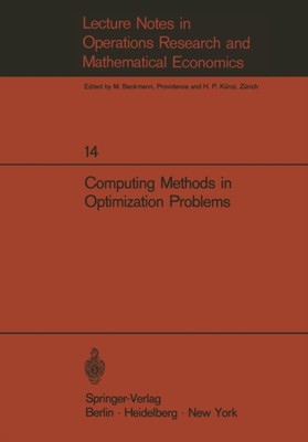 Arienti - Computing Methods in Optimization Problems  Papers Presented - X555z