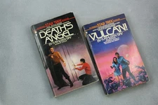 SCI FI 1984/85  STAR TREK Novels Death's Angel Vulcan Kathleen Sky Paperback