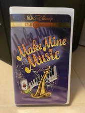 Walt Disney Gold Collection VHS (Clam Shell) Mine Music E7377