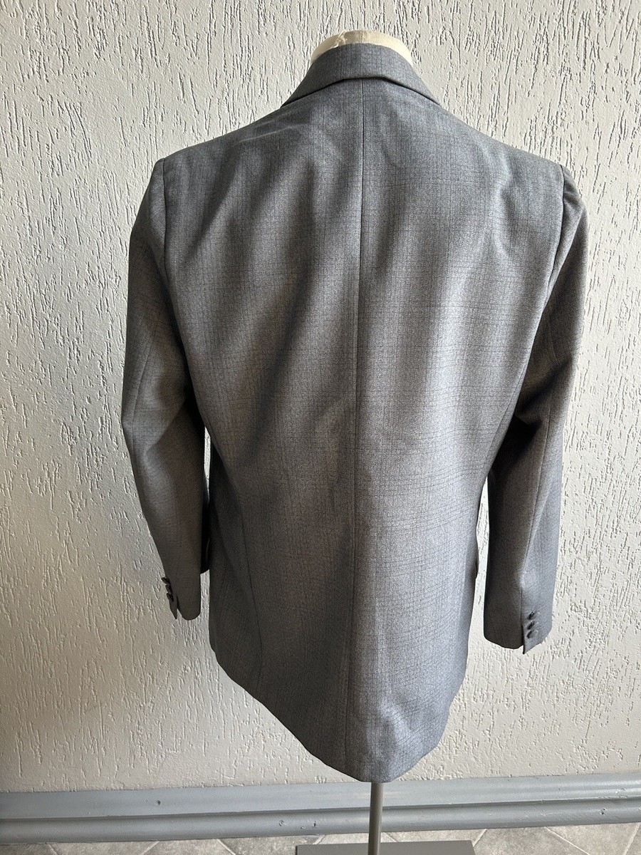Men's 1960s Light Blue Check Mod Style Two Piece Suit