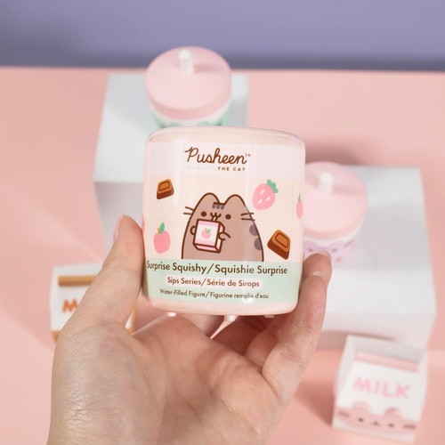 Pusheen the Cat Water-Filled Surprise Squishy Toys – Series 4 Mystery Capsules - Picture 8 of 10