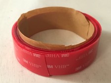 10ft X 1in 3M VHB 4905 Double Sided Clear Acrylic Transparent Adhesive Tape
