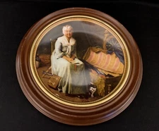 Norman Rockwell Knowles China Collector's Plate "Reminiscing In the Quiet 1984