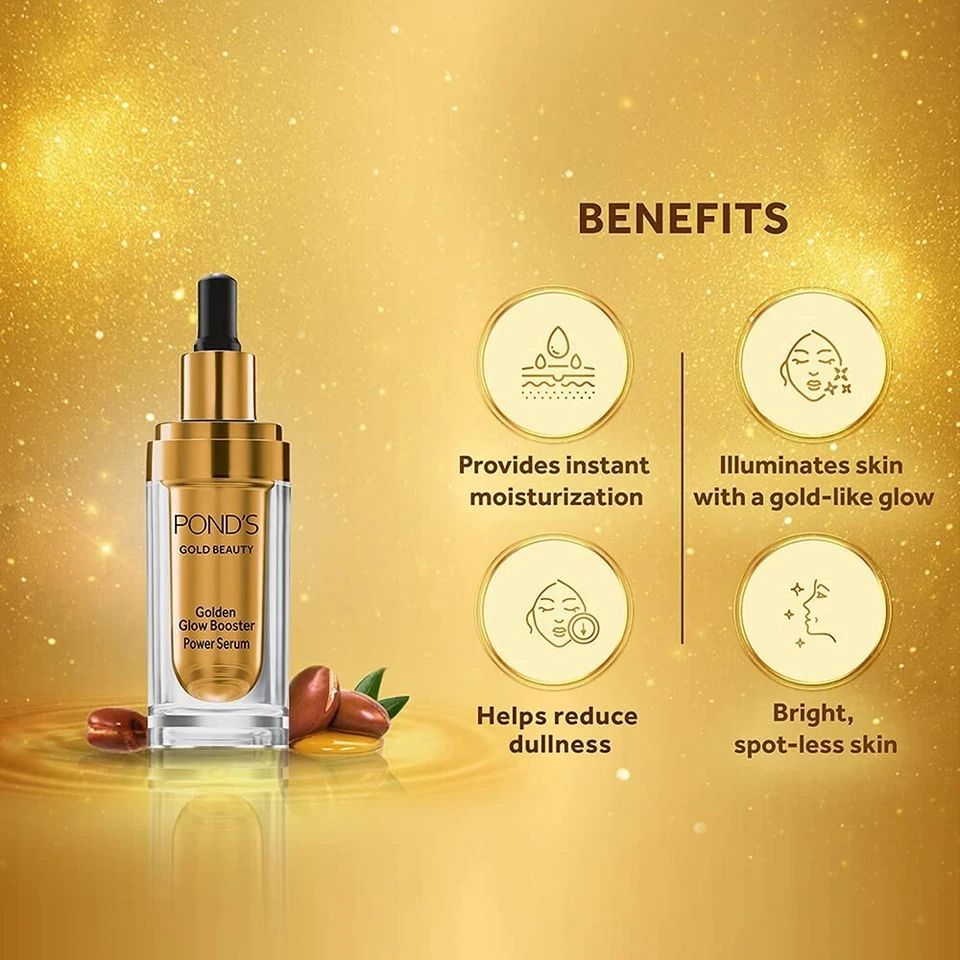 Suero Pond's Gold Beauty 15 ml Foto 4 de 4