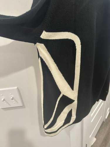 Volcom Sweater Men’s XL Vintage Black Late 90’s Pullover Knit Skateboard Crew - Picture 9 of 15