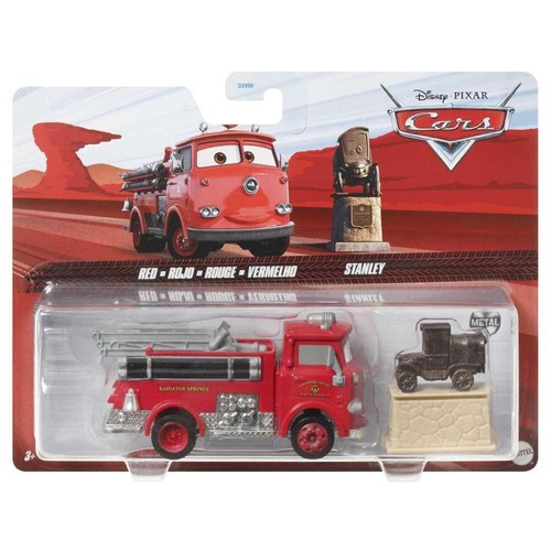 Disney Cars 2023 Mattel 155 Scale Diecast 2 Pack Red Fire C... Ships