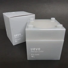 Hair Styling Wax UEVO Design Cube Dry 80g / Japanese Hair salon dedicated / DEMI