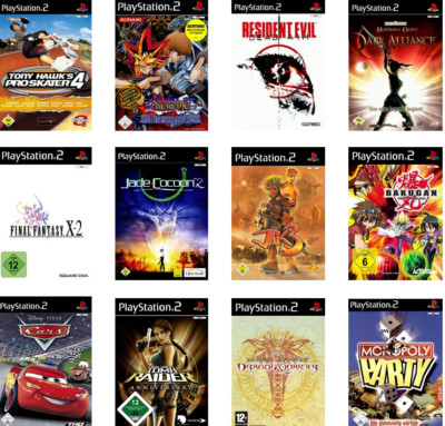 Sony Playstation 2 Spiele PS2 Auswahl wie Soul Calibur Tekken Baldur CD Sehr gut