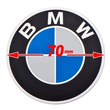 BMW Logo Round Emblem (70mm); 51 14 7 721 222 / BMW