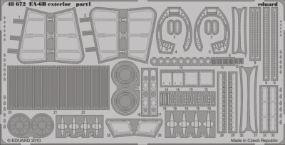 Eduard 48672 1/48 Aircraft- EA6B Exterior for KIN