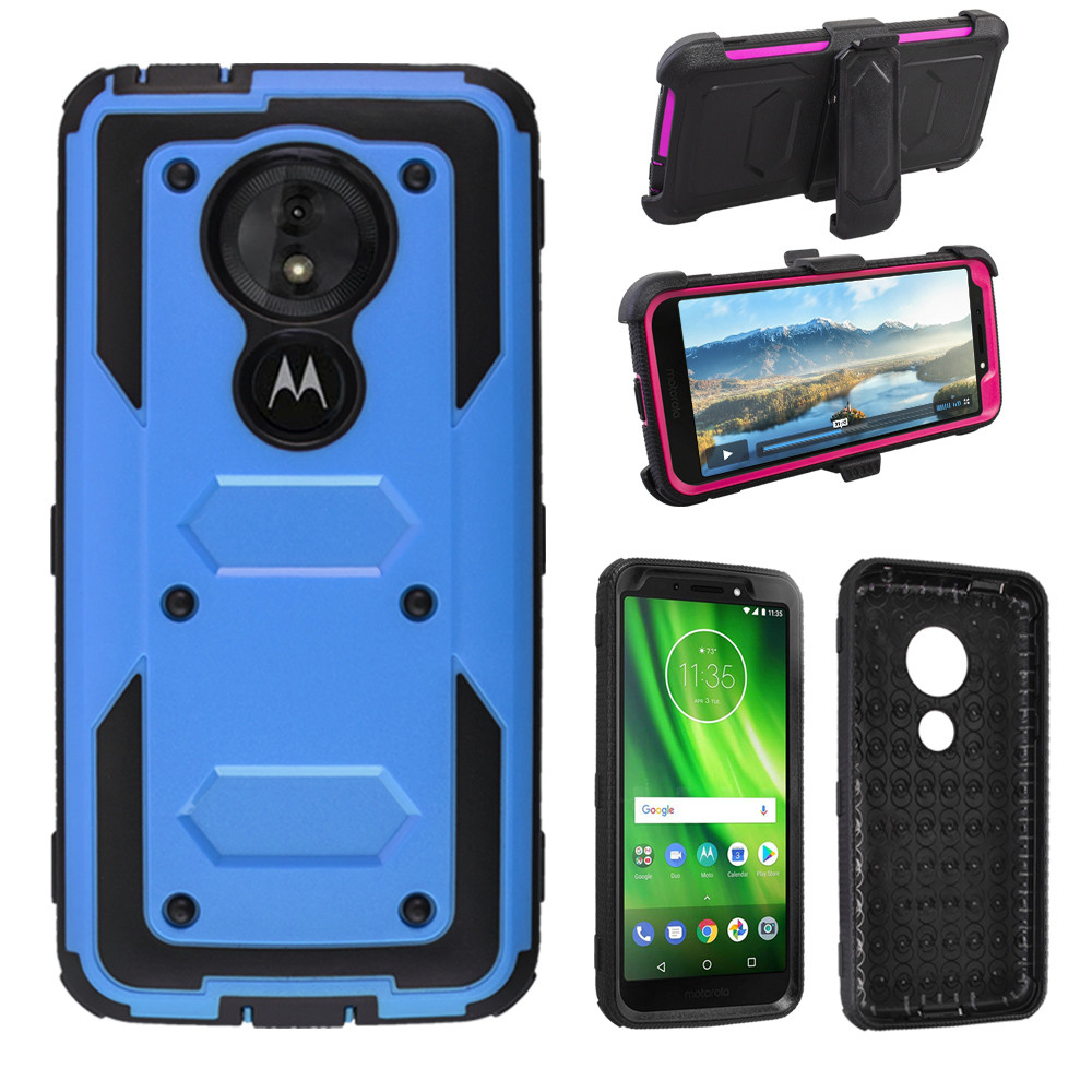 Moto G6 G6 Play G6 Forge Moto G7 Case Built Screen Protector Heavy