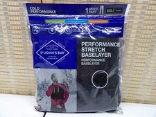 St. John's Bay Stretch Performance Baselayer Men's Long John's Pant XXL