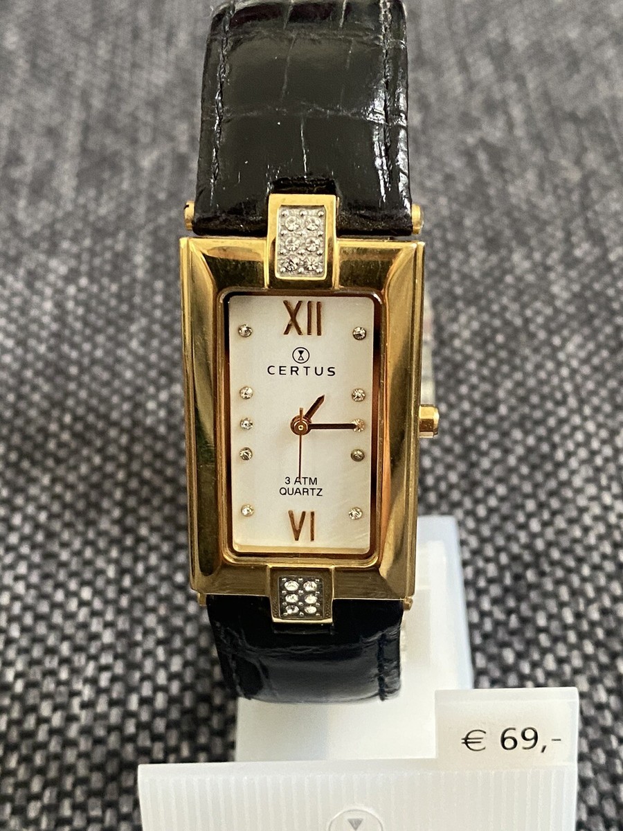 Certus Damen Atm Quarz Uhr Mit Steinen K12