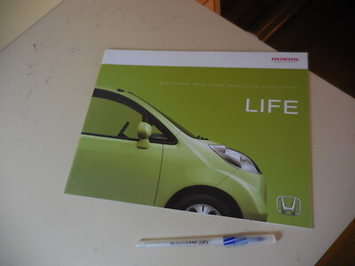 Honda Life Japanese Brochure 04 10 Jb5 6 7 8 P07a 660cc Kei K Car Ebay