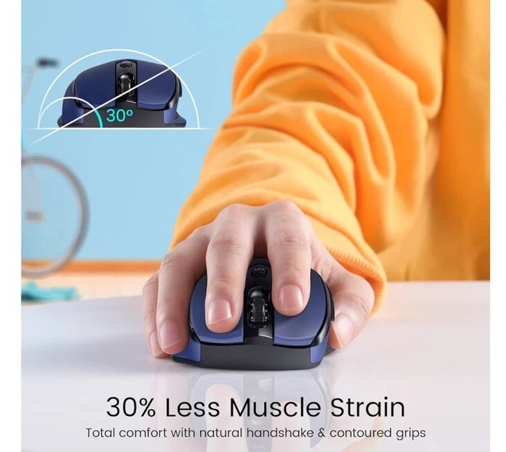 (4) X Eastern TimesTech D-09 BLACK DPI Scroll Wheel 2.4G Wireless Optical Mouse! - Image 3 of 4