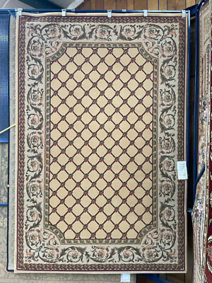 Karastan Royal Court Pompadour/Sauterne - 5'2'' X 7'10'' Beige Area Rug